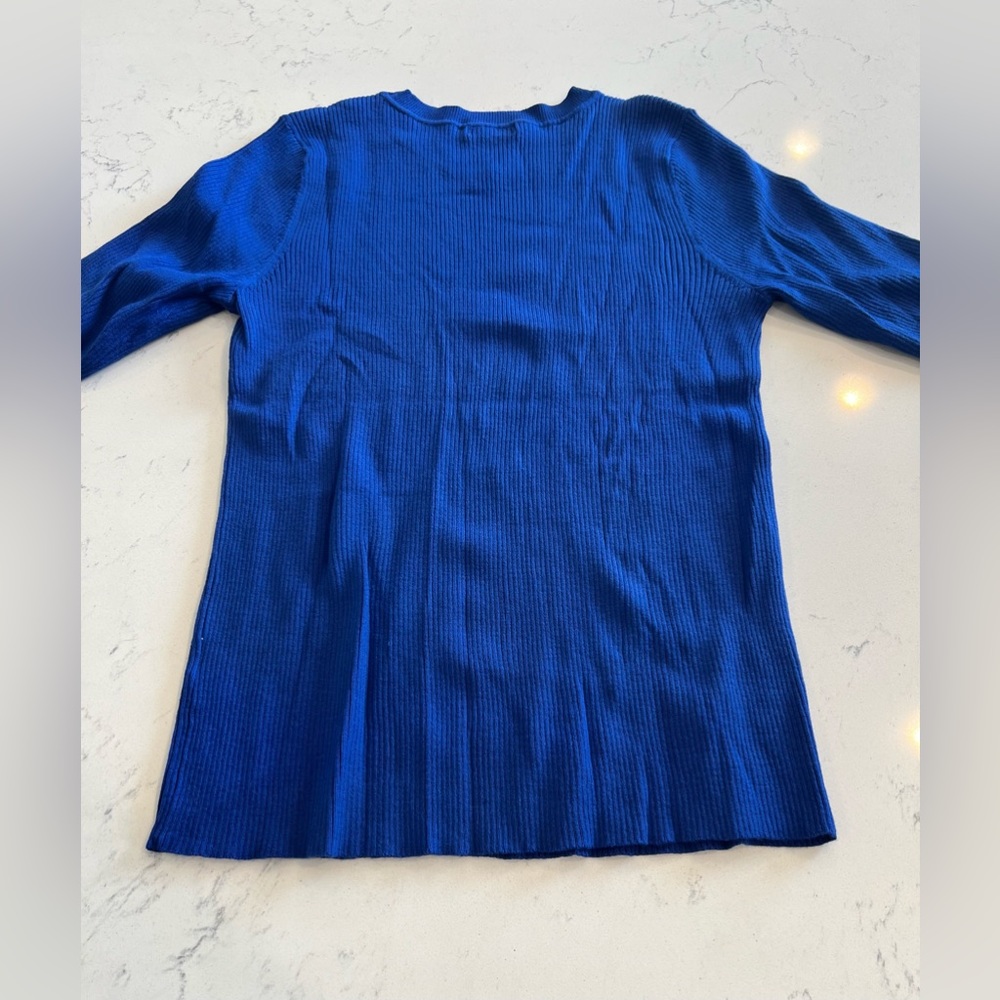 HALOGEN Ribbed Sweater - Picture 4 of 6